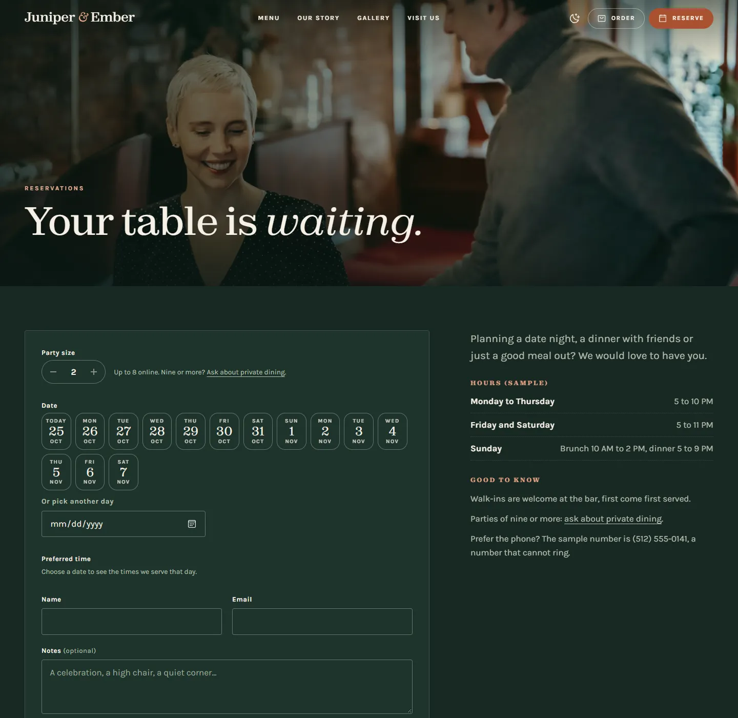 Juniper & Ember screenshot 4 of 6
